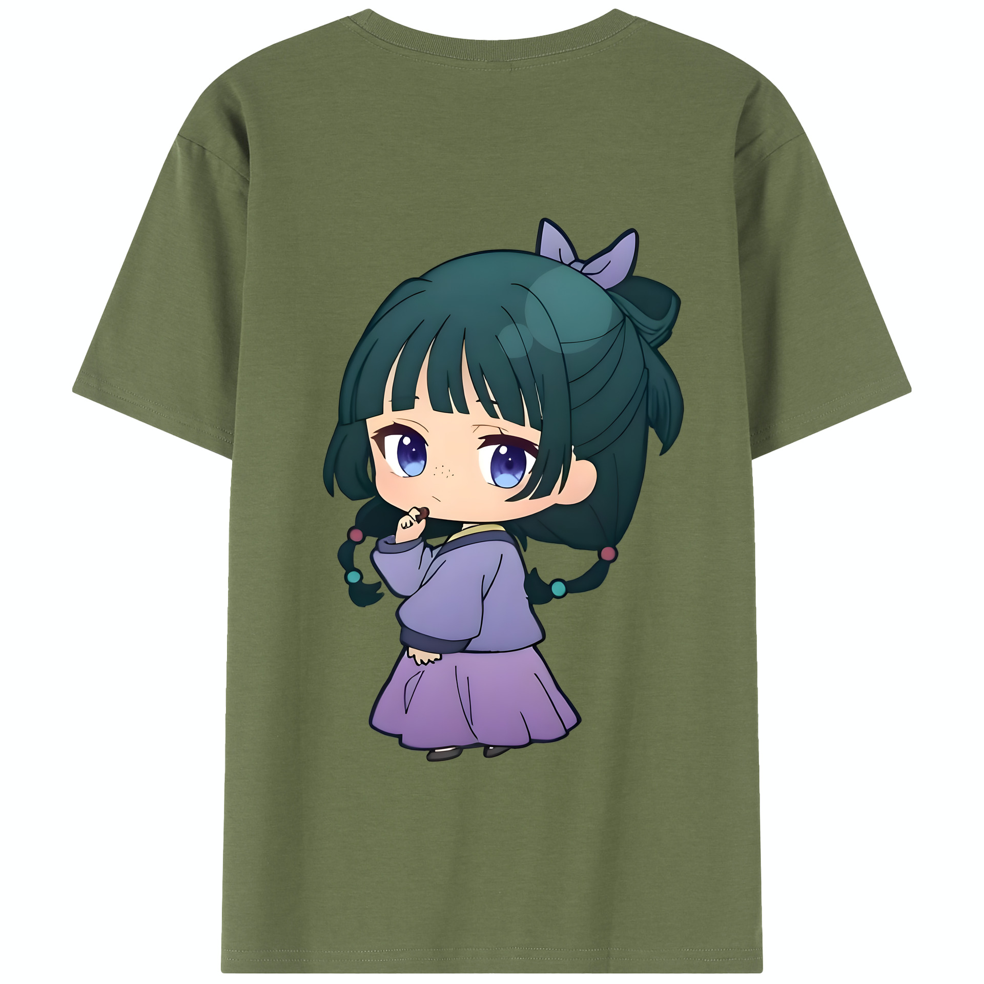 （画像用） 薬屋のひとりごと The Apothecary Diaries 綿100％半袖Tシャツ（背面プリント）